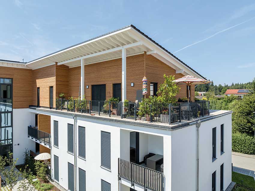 Moderner Holzbau